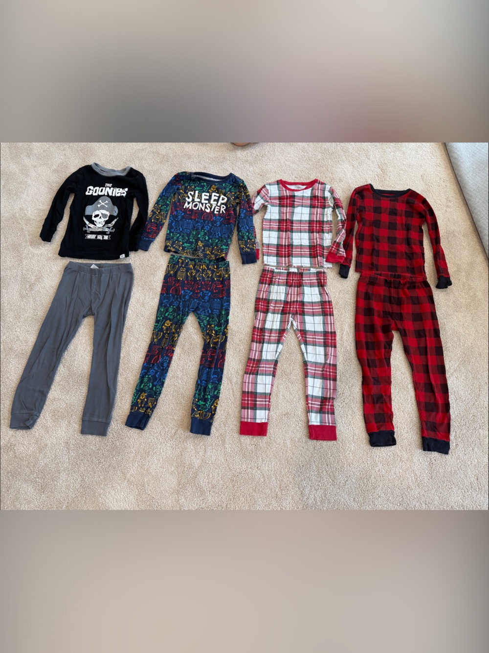 Boys Size 6 Pajamas - Pairs